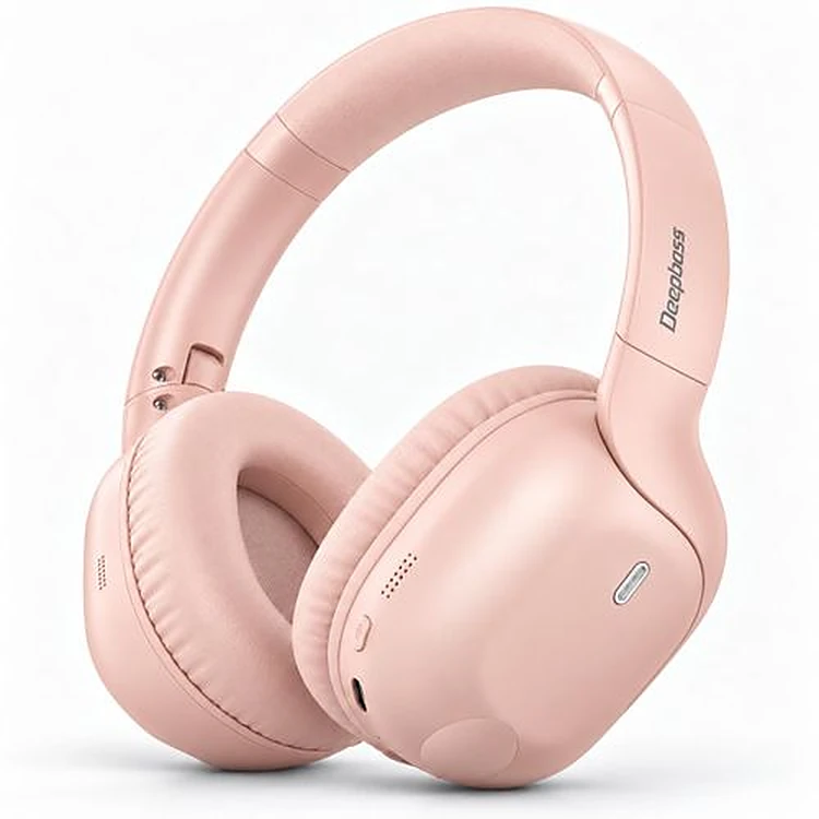 Casque Bluetooth 5.3 R23 sans fil, 18h d’autonomie Deepbass