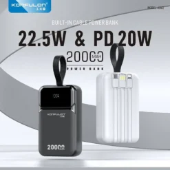 Batterie externe KONFULON 20000mAh – Modèle A54Q